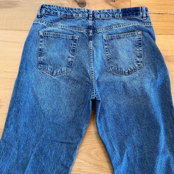 WIDE LEG JEANS (HIGH RISE) - Picture 3 of 3